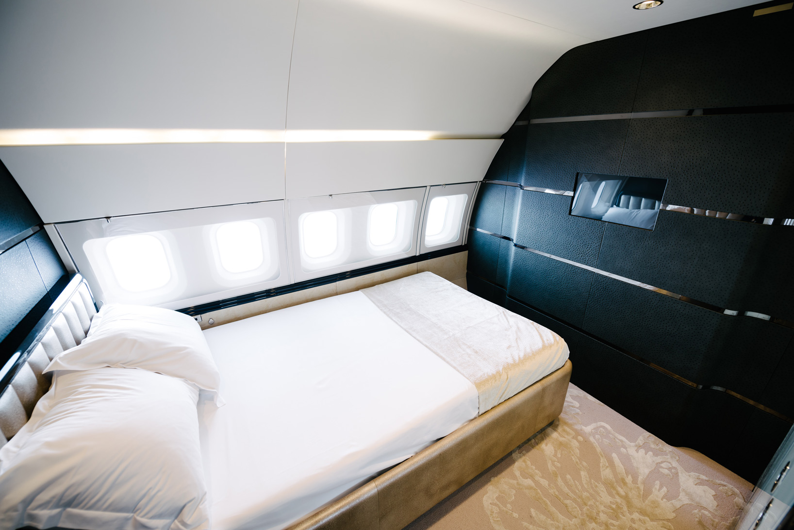 Łóżko w samolocie