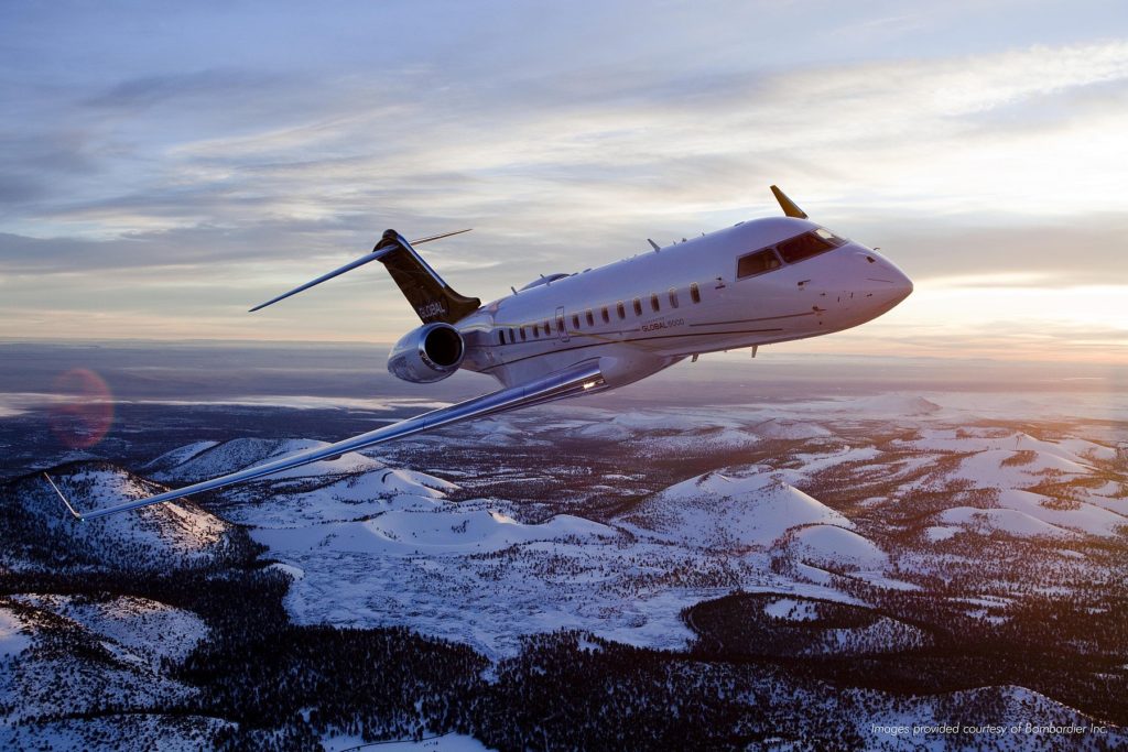 Wynajem samolotu Bombardier Global 5000 3